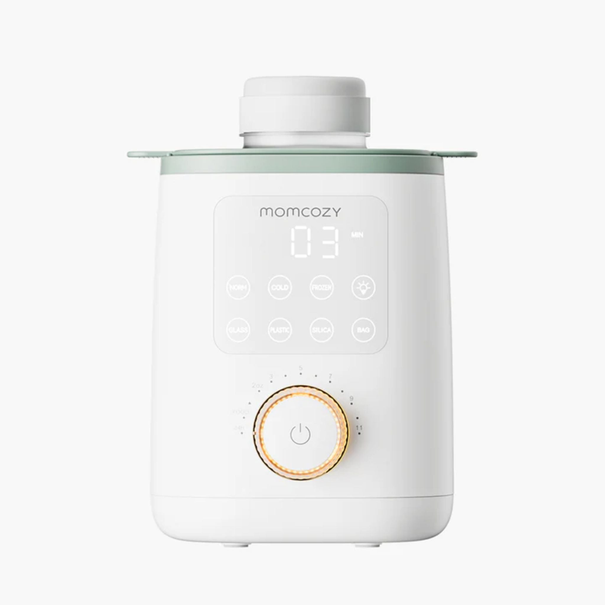 Momcozy 9-In-1 Nutri Baby Bottle Warmer - White