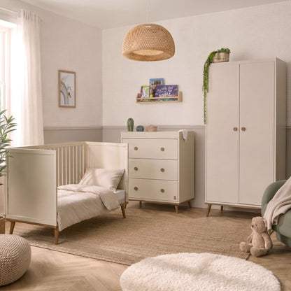 Baby Elegance Ollie Cot, Chest of Drawers &amp; Wardrobe Bundle