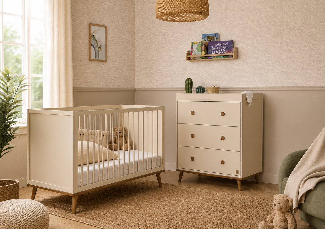 Baby Elegance Ollie Cot & Chest of Drawers Bundle