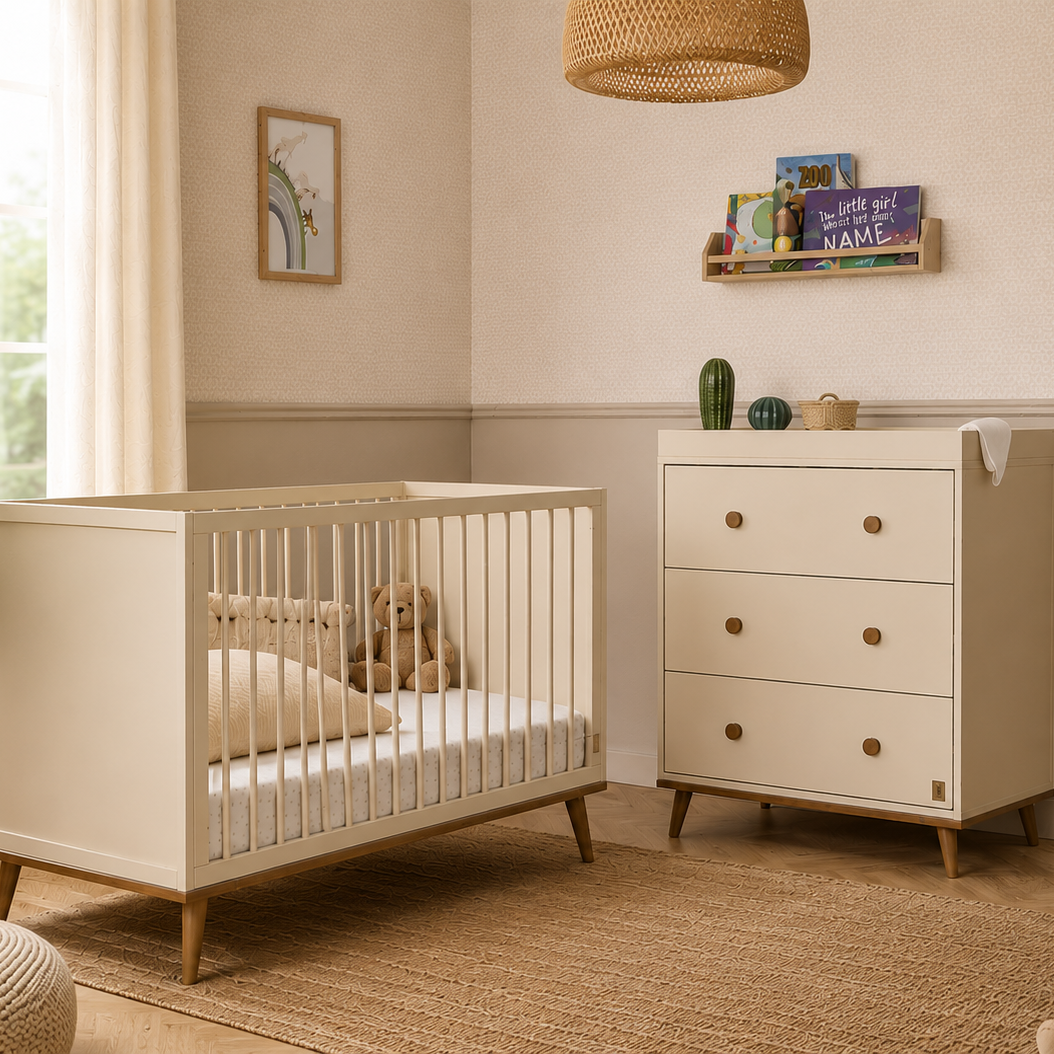 Baby Elegance Ollie Cot & Chest of Drawers Bundle