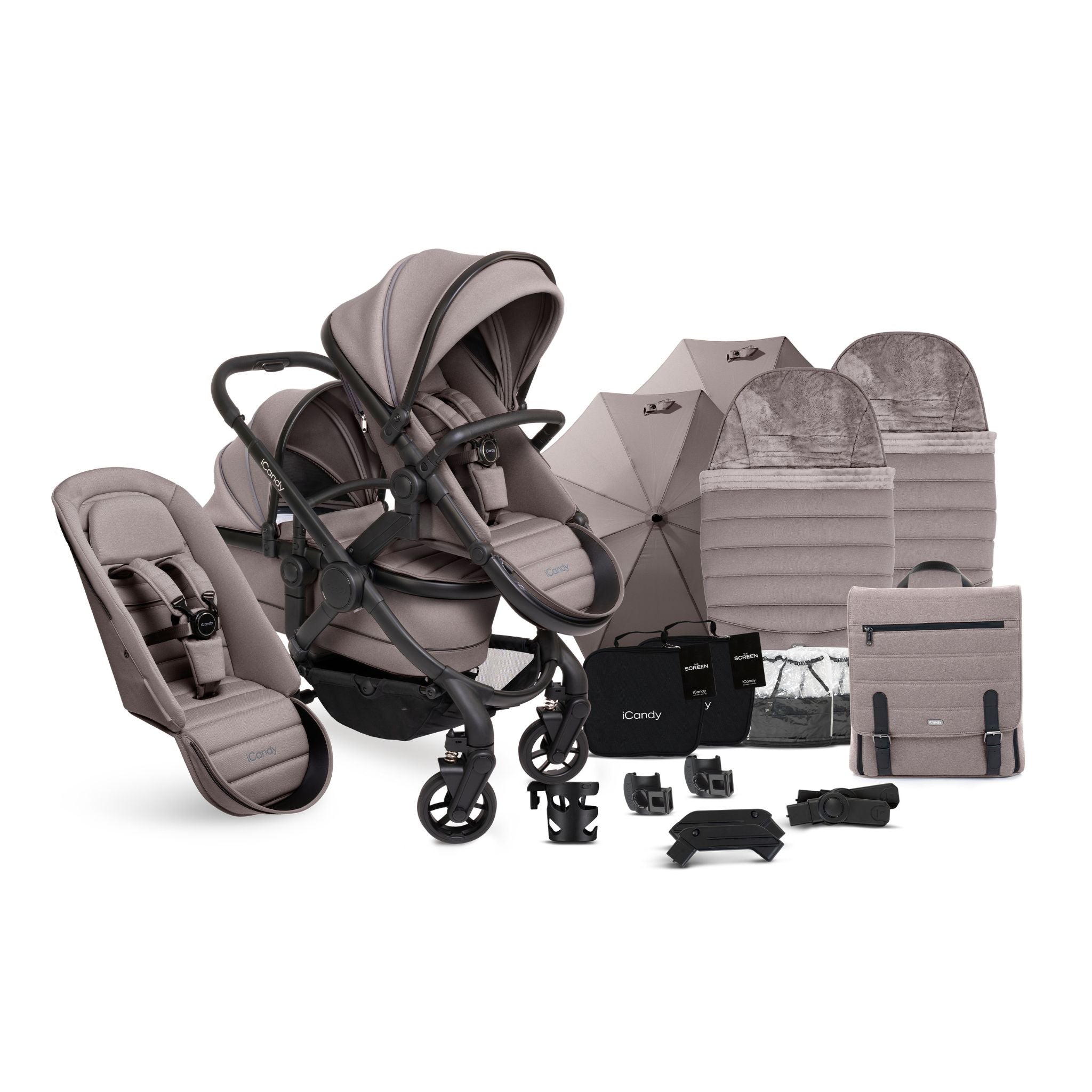 iCandy Peach 7 Porcini Double Complete Bundle | LittleBe