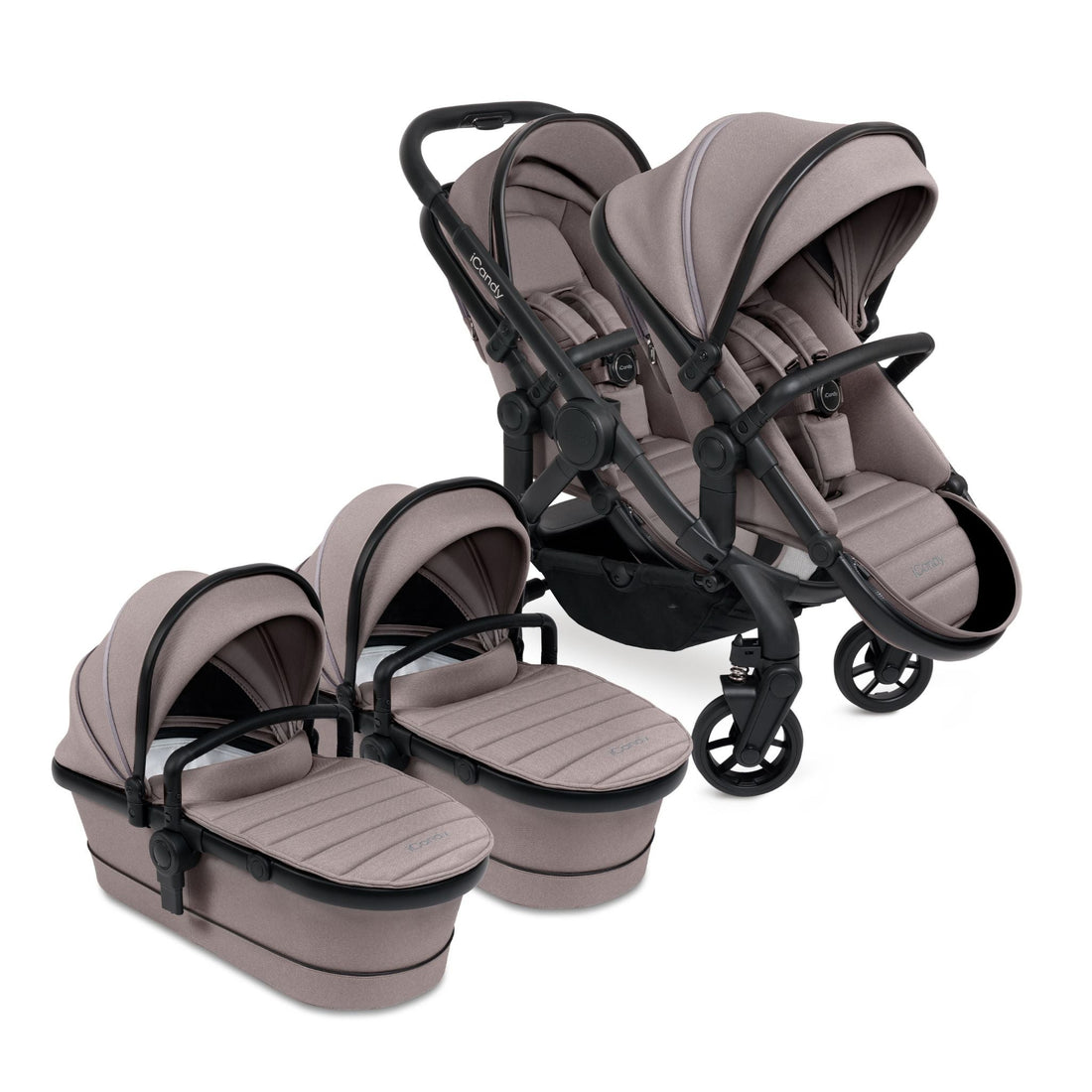 iCandy Peach 7 Porcini Twin Combo