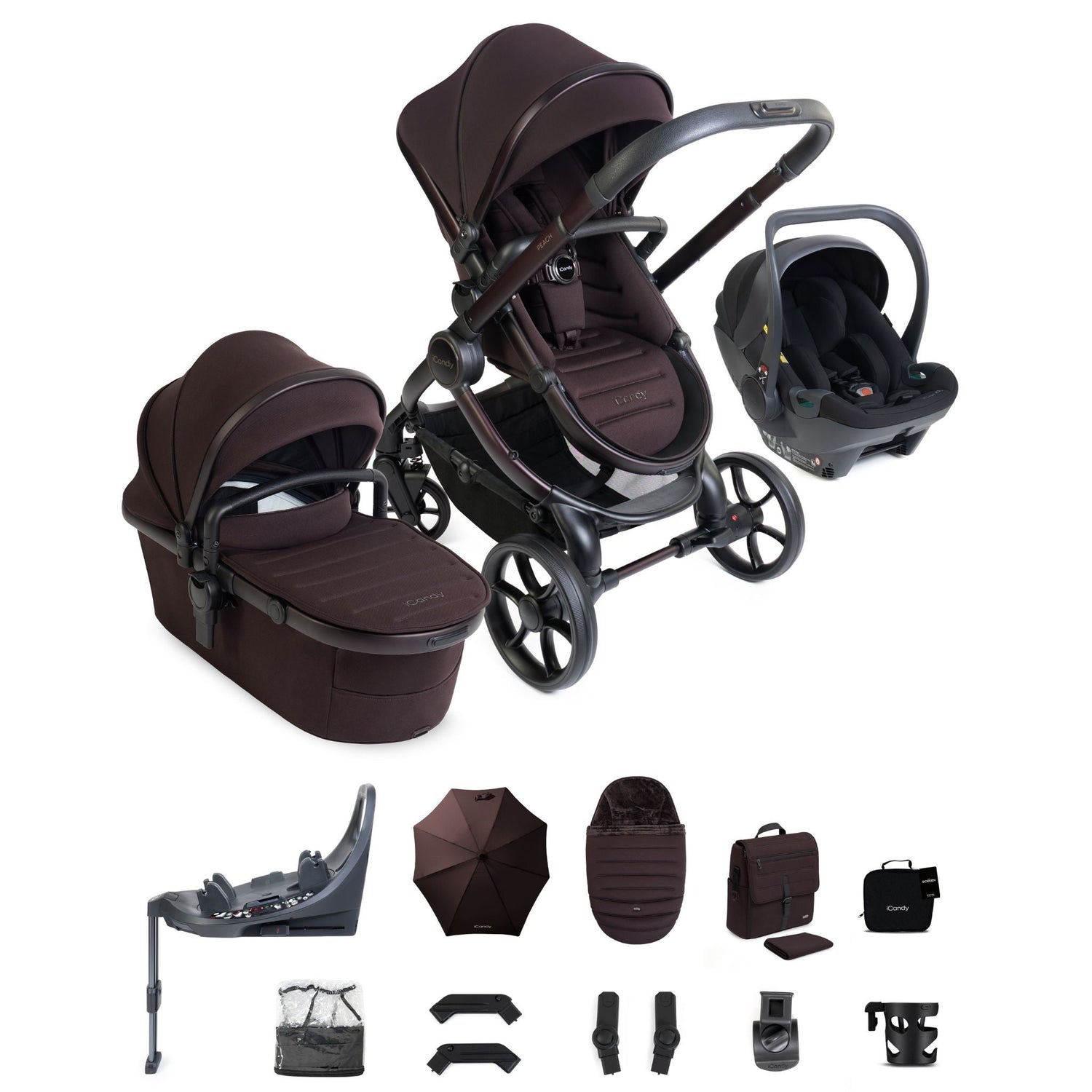 iCandy Peach 8 Complete with Cocoon 360 and Base Bundle