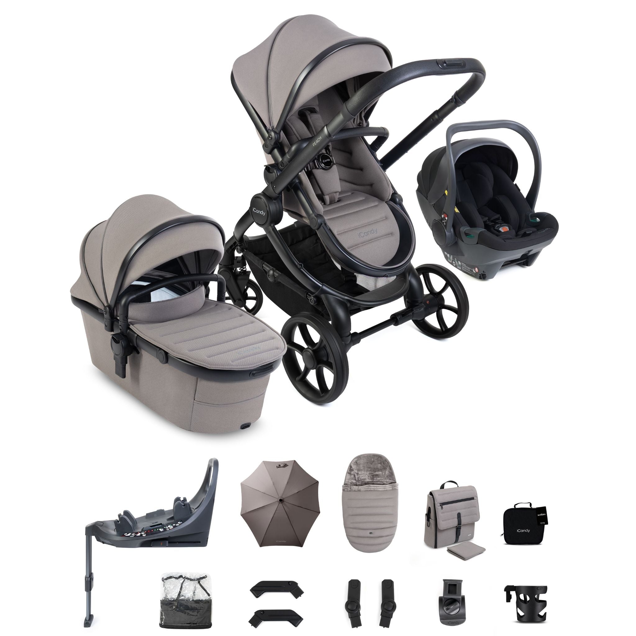iCandy Peach 8 Complete with Cocoon 360 and Base Bundle