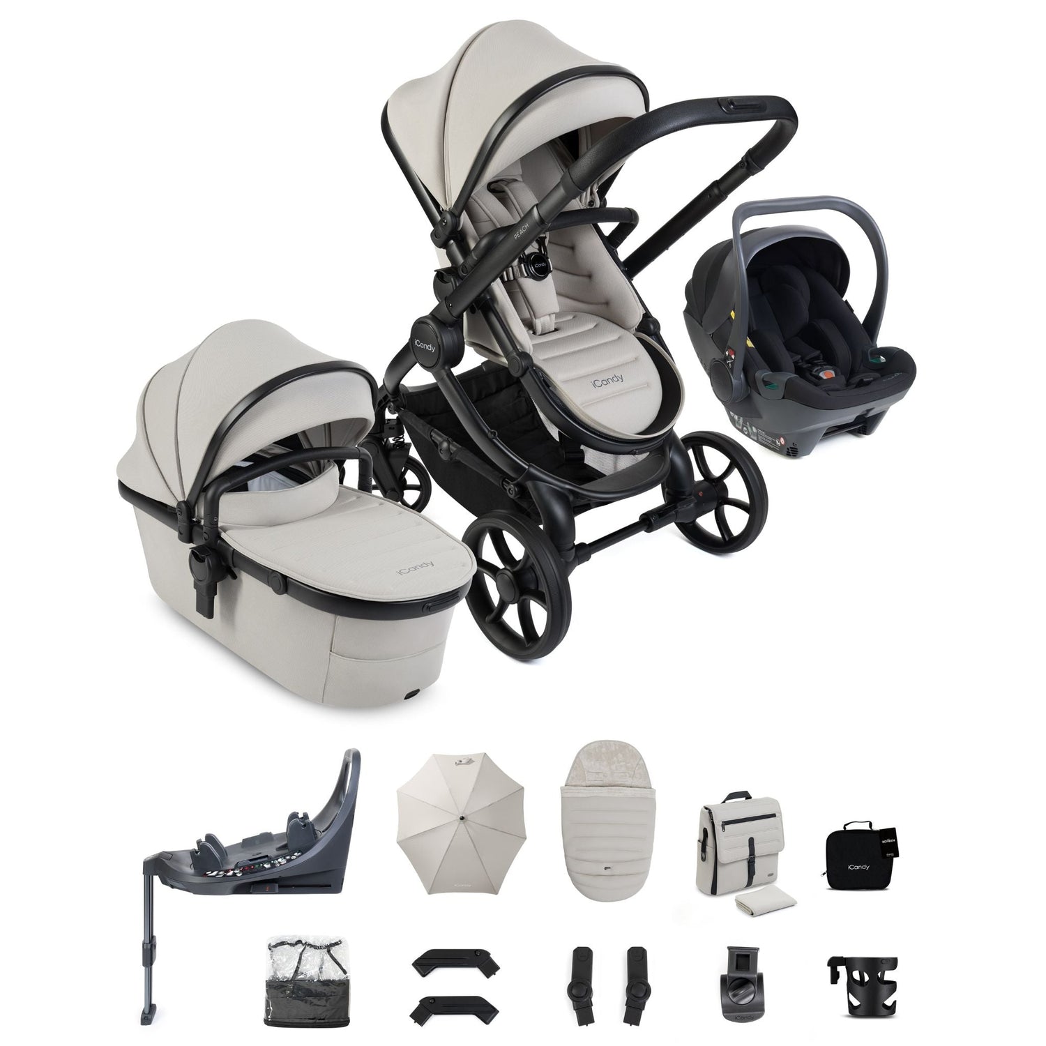 iCandy Peach 8 Complete with Cocoon 360 and Base Bundle