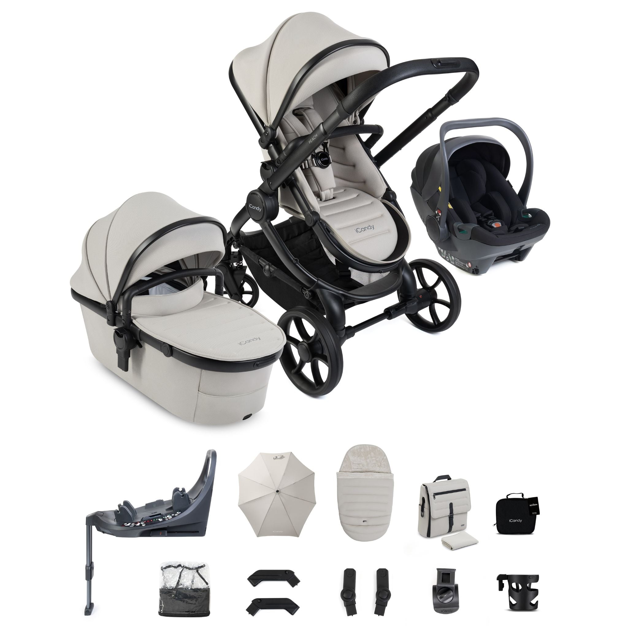 iCandy Peach 8 Complete with Cocoon 360 and Base Bundle