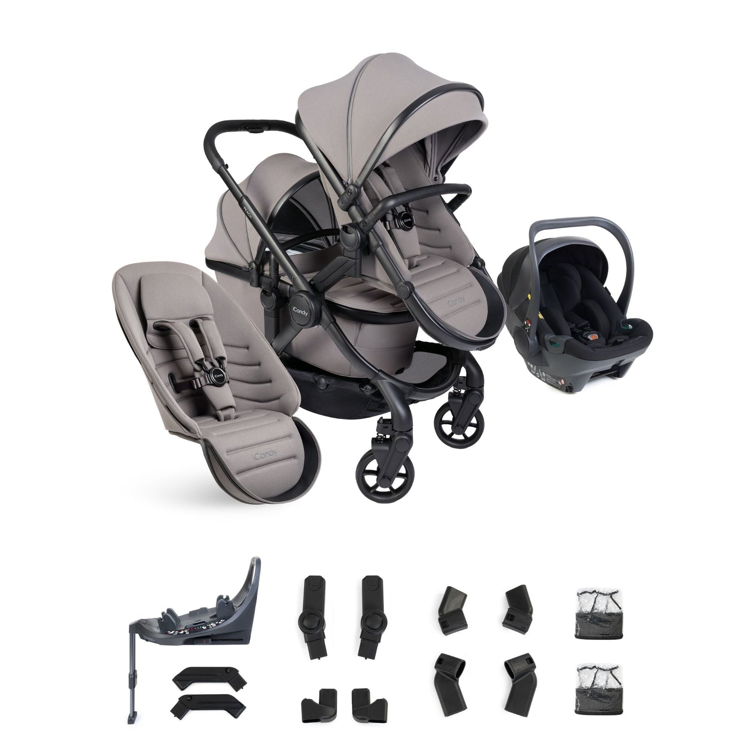 iCandy Peach 8 Double with Cocoon 360 and Base
