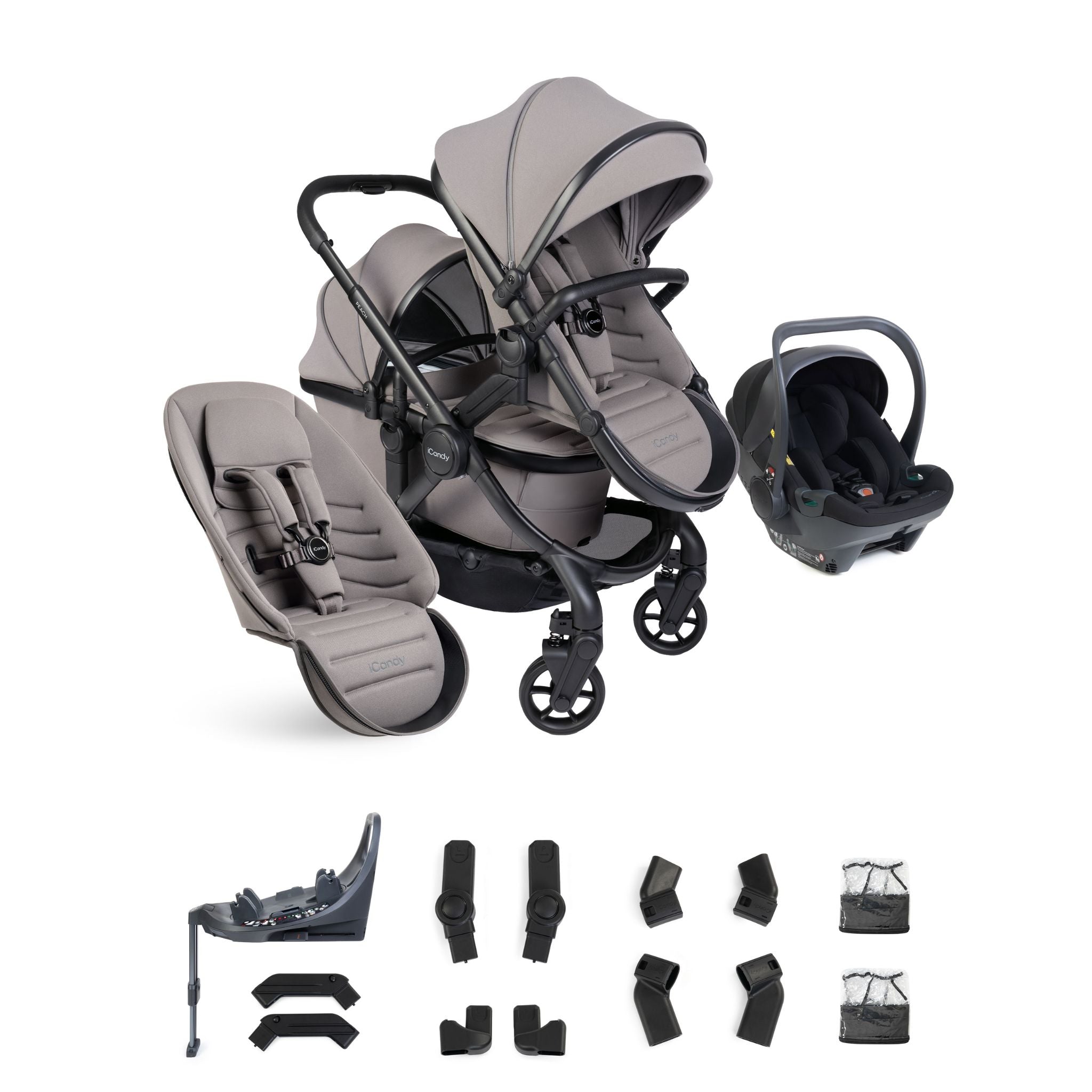 iCandy Peach 8 Double with Cocoon 360 and Base