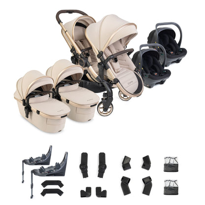 iCandy Peach 8 Twin with Cocoon 360 and Base