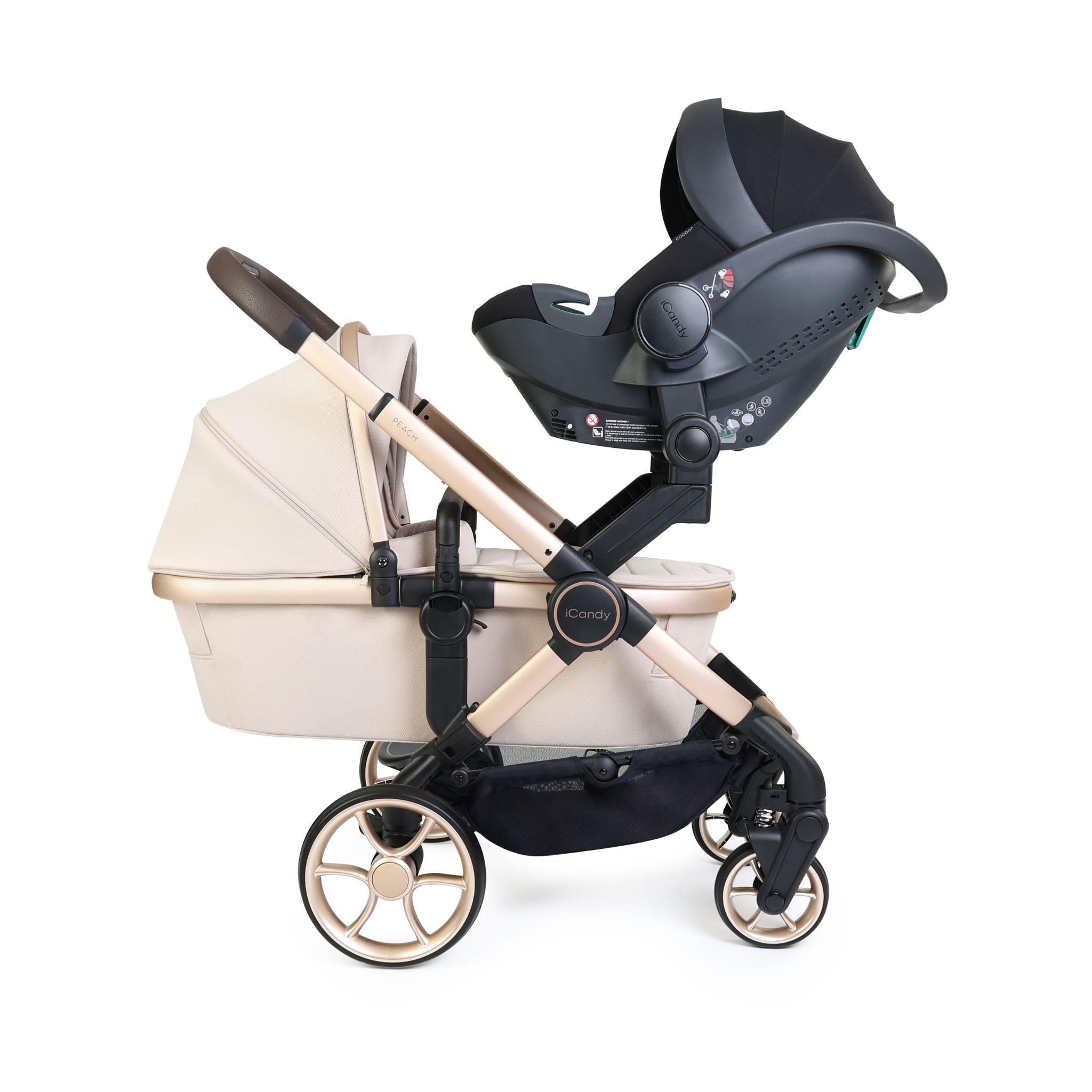iCandy Peach 8 Twin with Cocoon 360 and Base