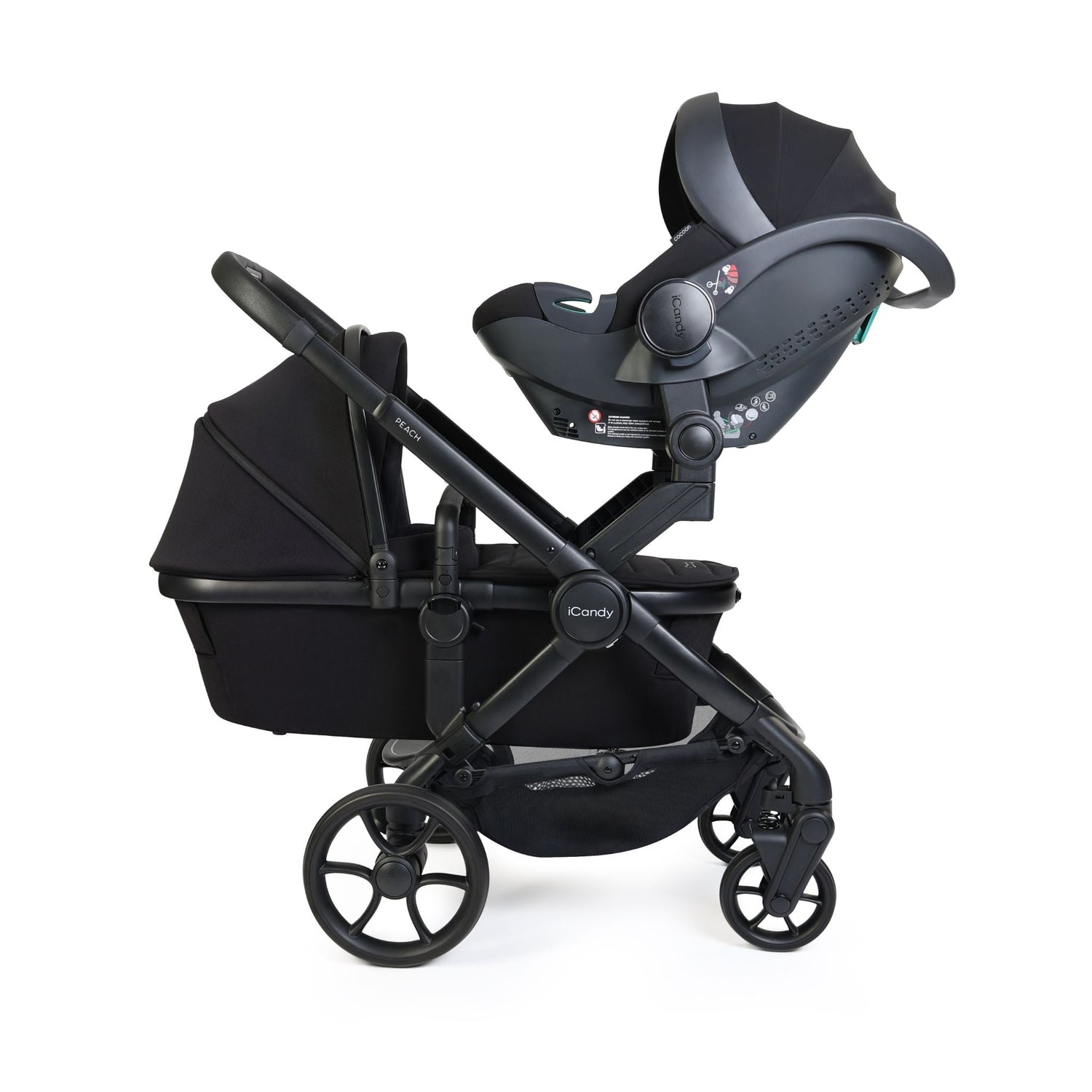iCandy Peach 8 Twin with Cocoon 360 and Base