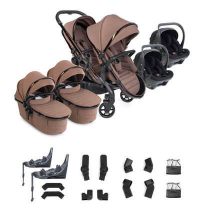 iCandy Peach 8 Twin with Cocoon 360 and Base