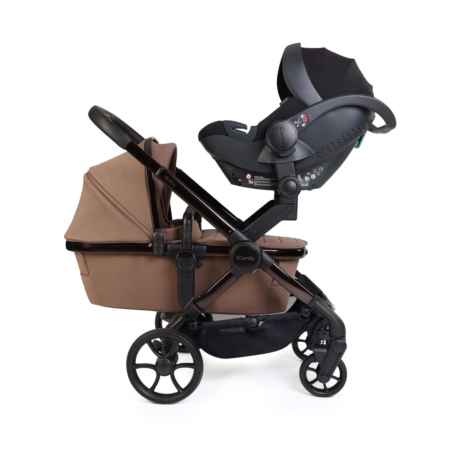 iCandy Peach 8 Twin with Cocoon 360 and Base