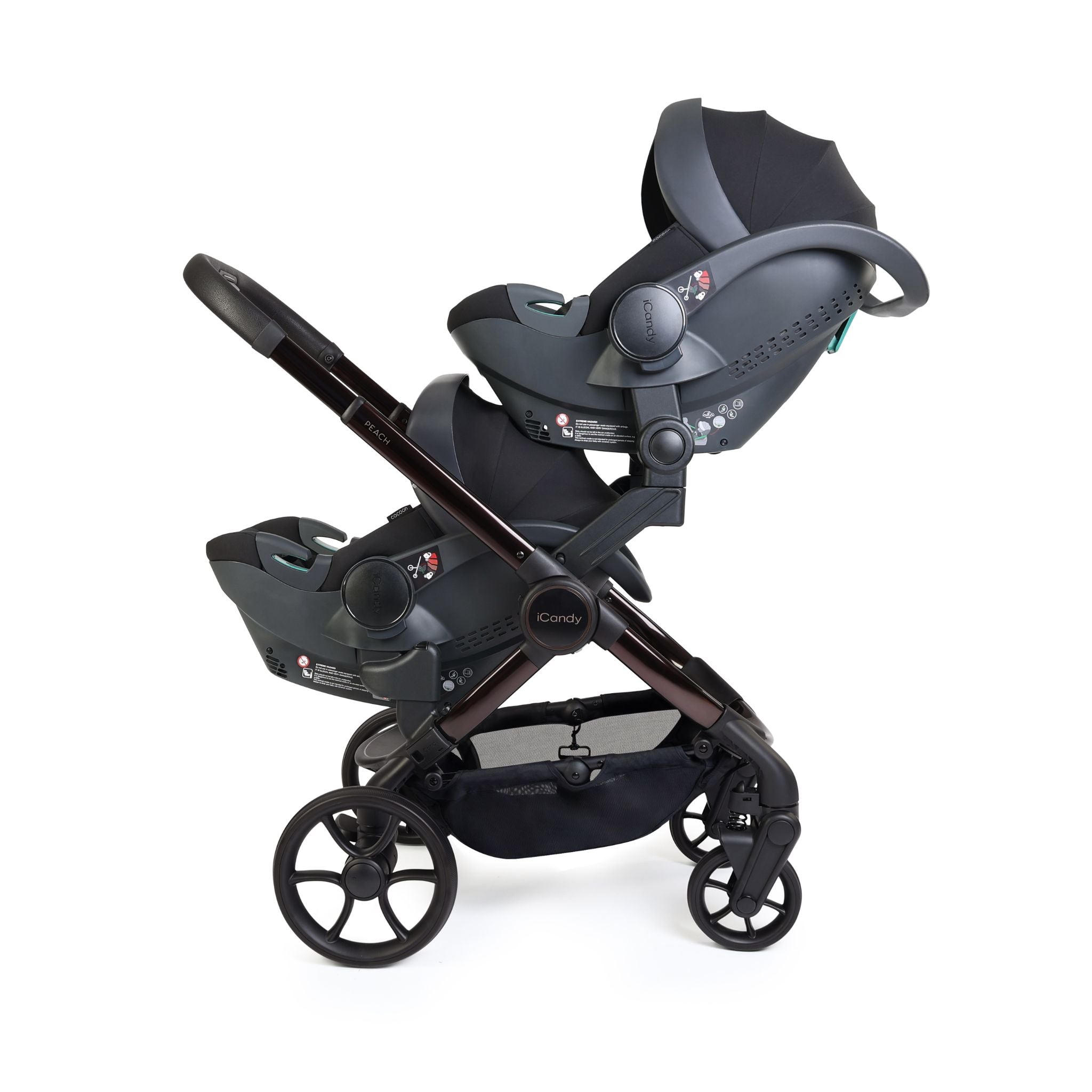 iCandy Peach 8 Twin with Cocoon 360 and Base