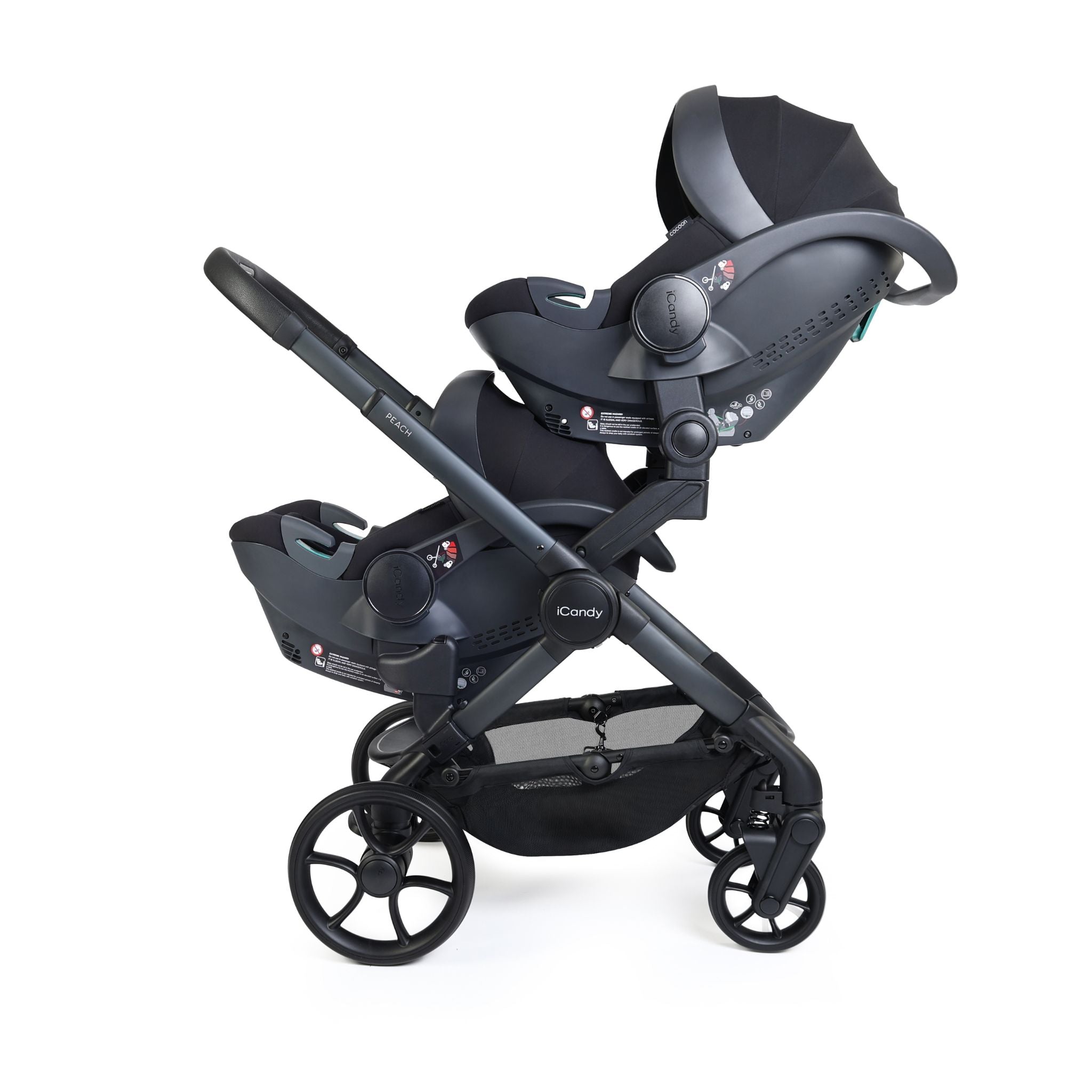 iCandy Peach 8 Twin with Cocoon 360 and Base