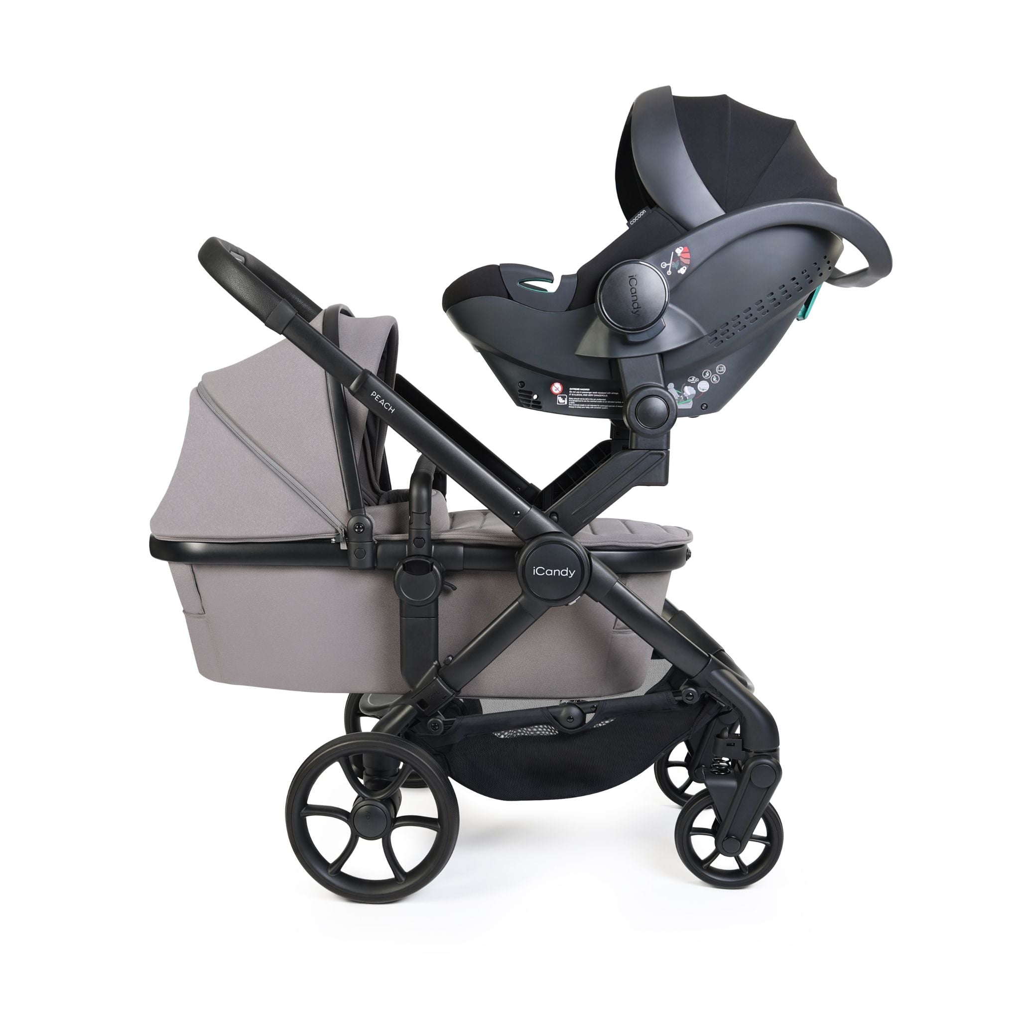iCandy Peach 8 Twin with Cocoon 360 and Base