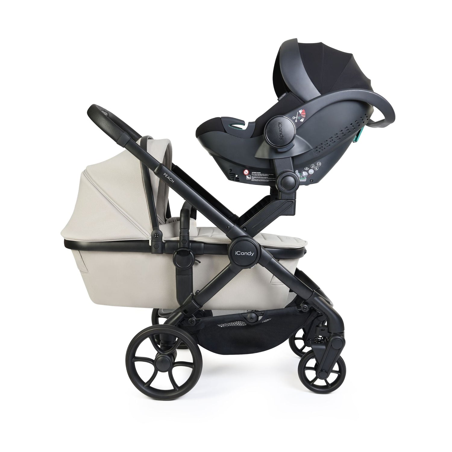 iCandy Peach 8 Twin with Cocoon 360 and Base