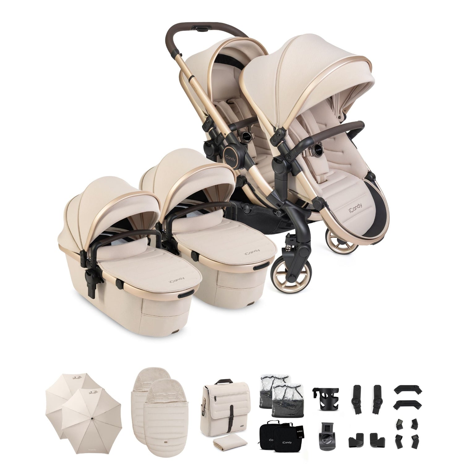 iCandy Peach 8 Twin Complete Bundle