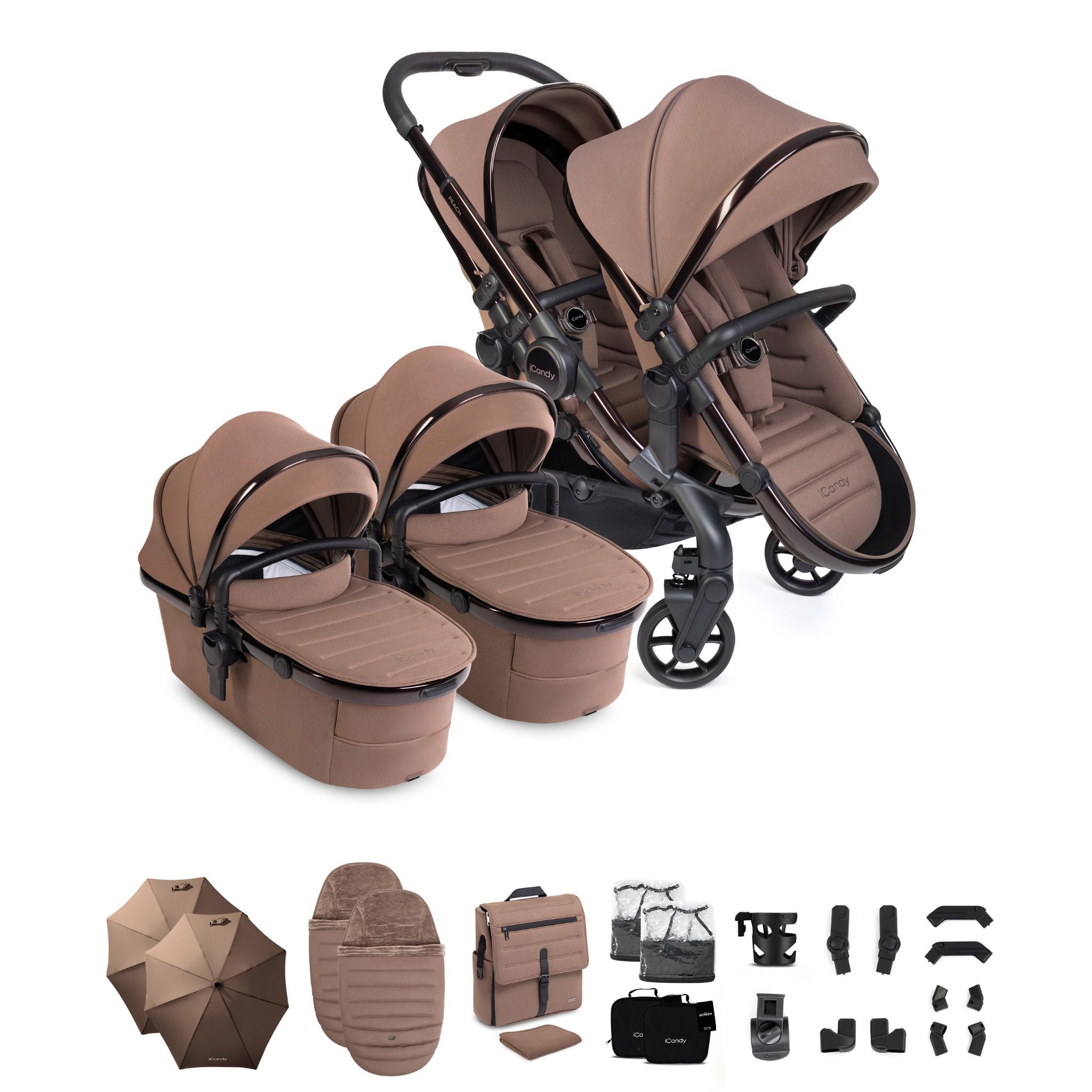 iCandy Peach 8 Twin Complete Bundle