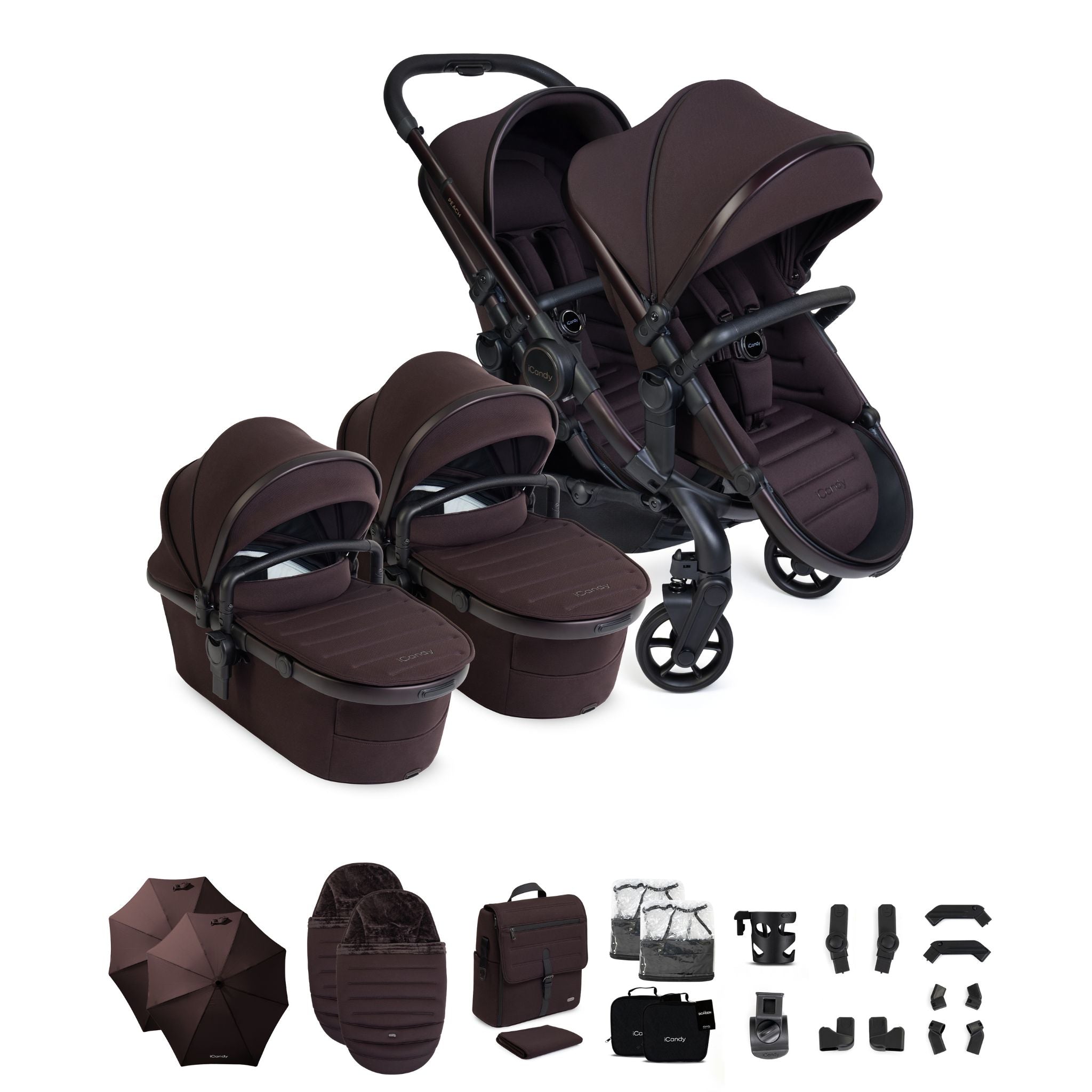 iCandy Peach 8 Twin Complete Bundle