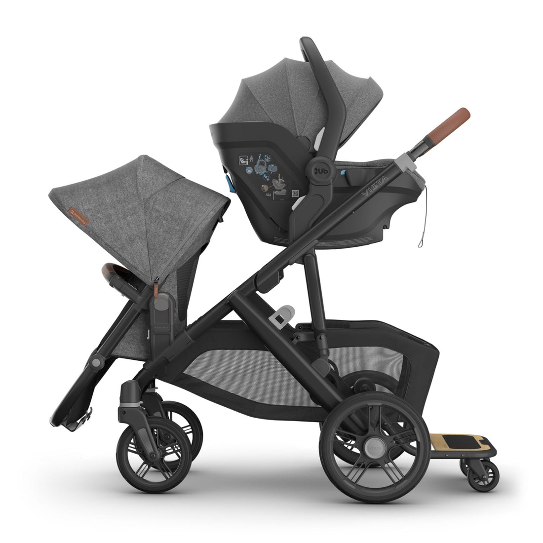 UPPABaby VISTA PiggyBack Ride - Along Board