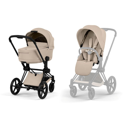 Cybex Priam Comfort &amp; Foldable Carry Cot Set