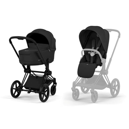 Cybex Priam Comfort &amp; Foldable Carry Cot Set
