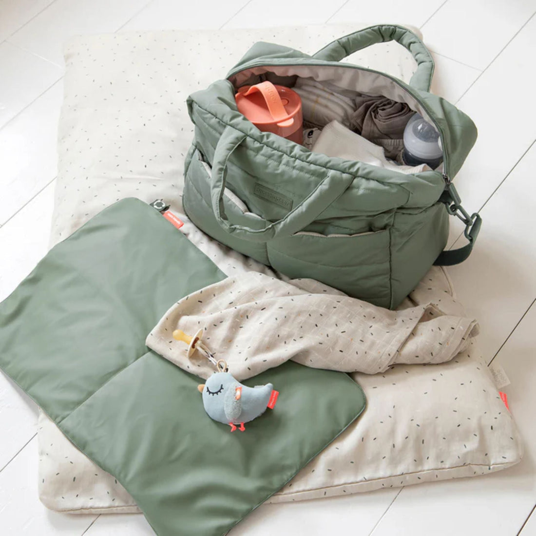 DonebyDeer Quilted Changing Bag