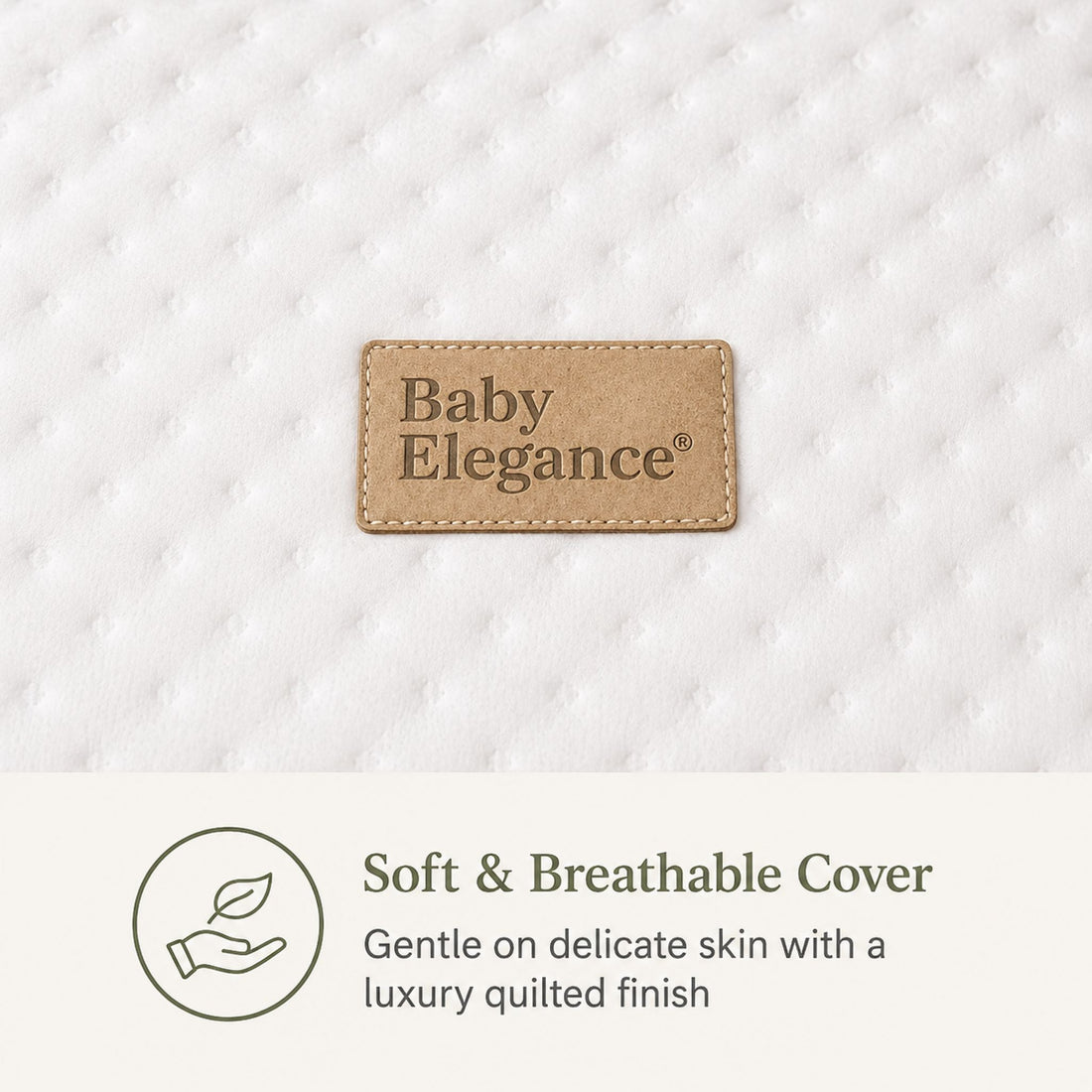 Baby Elegance Travel Cot Mattress - Roll n Go - 70 x 100 x 3cm