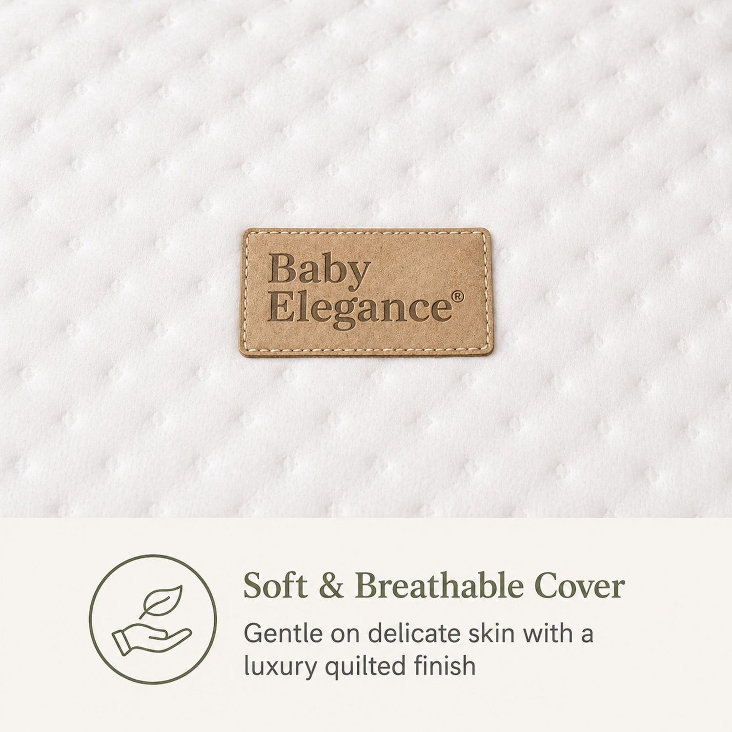 Baby Elegance Travel Cot Mattress - Roll n Go - 70 x 100 x 3cm