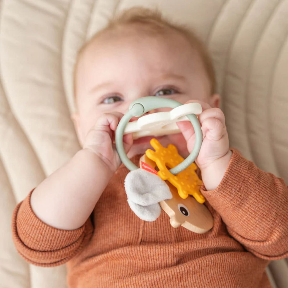 DonebyDeer Sensory Activity Ring Happy Clouds
