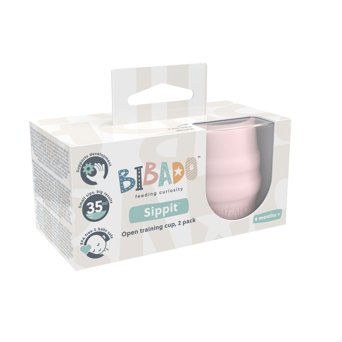 Bibado Sippit™ Silicone Trainer Cup 2-Pack