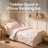 Baby Elegance Toddler Duvet and Pillow Bedding Set - Flowers