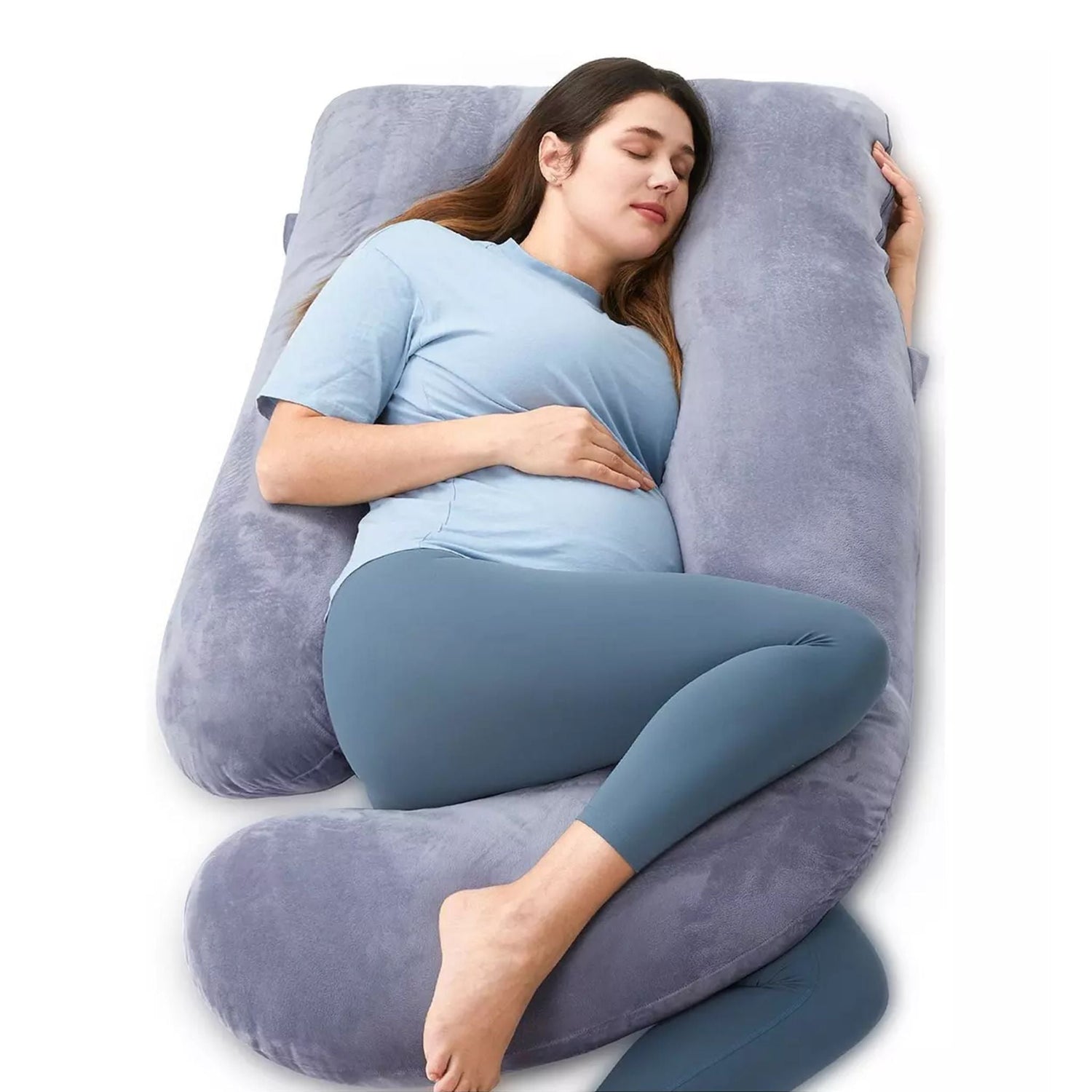 Momcozy U-Shaped Pregnancy Pillow  