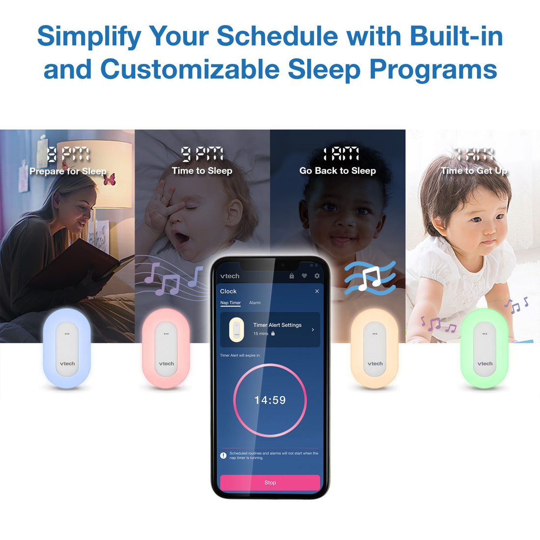 VTech BC8113 V-Hush Plug Sleep Soother