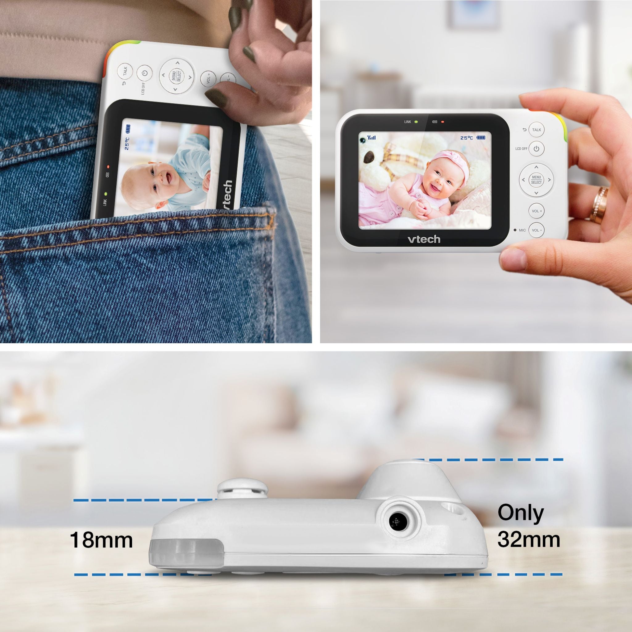 VTech VM4252 3.5in Video Monitor