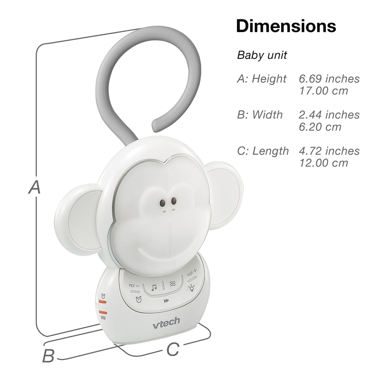 VTech BC8211 Vhush Go Soother