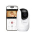 MOMCOZY BM04 Baby Monitoring Camera - White 