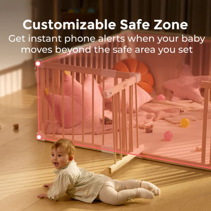 MOMCOZY BM04 Baby Monitoring Camera - White 