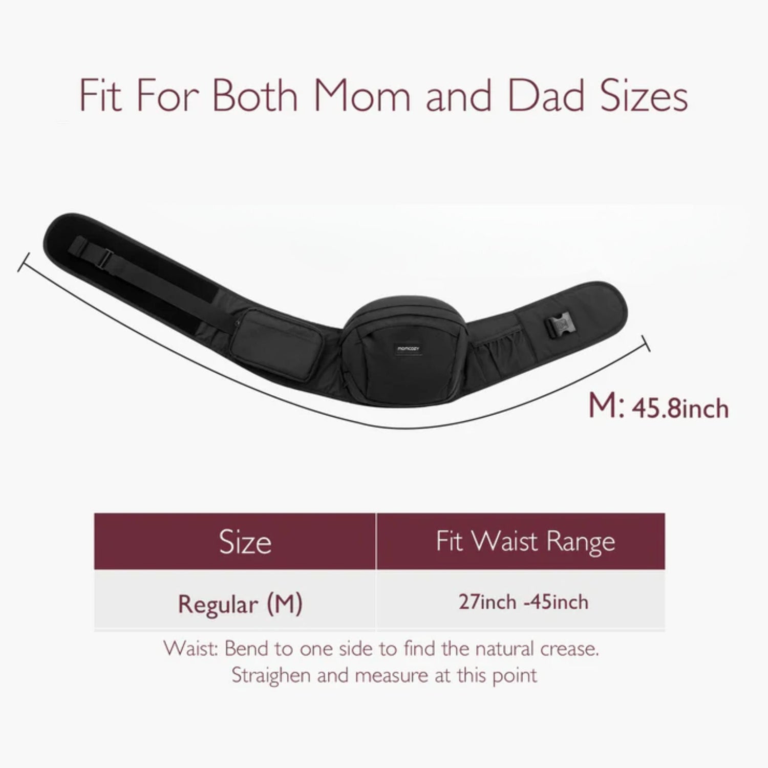 Momcozy Wander360 Hip Seat Carrier