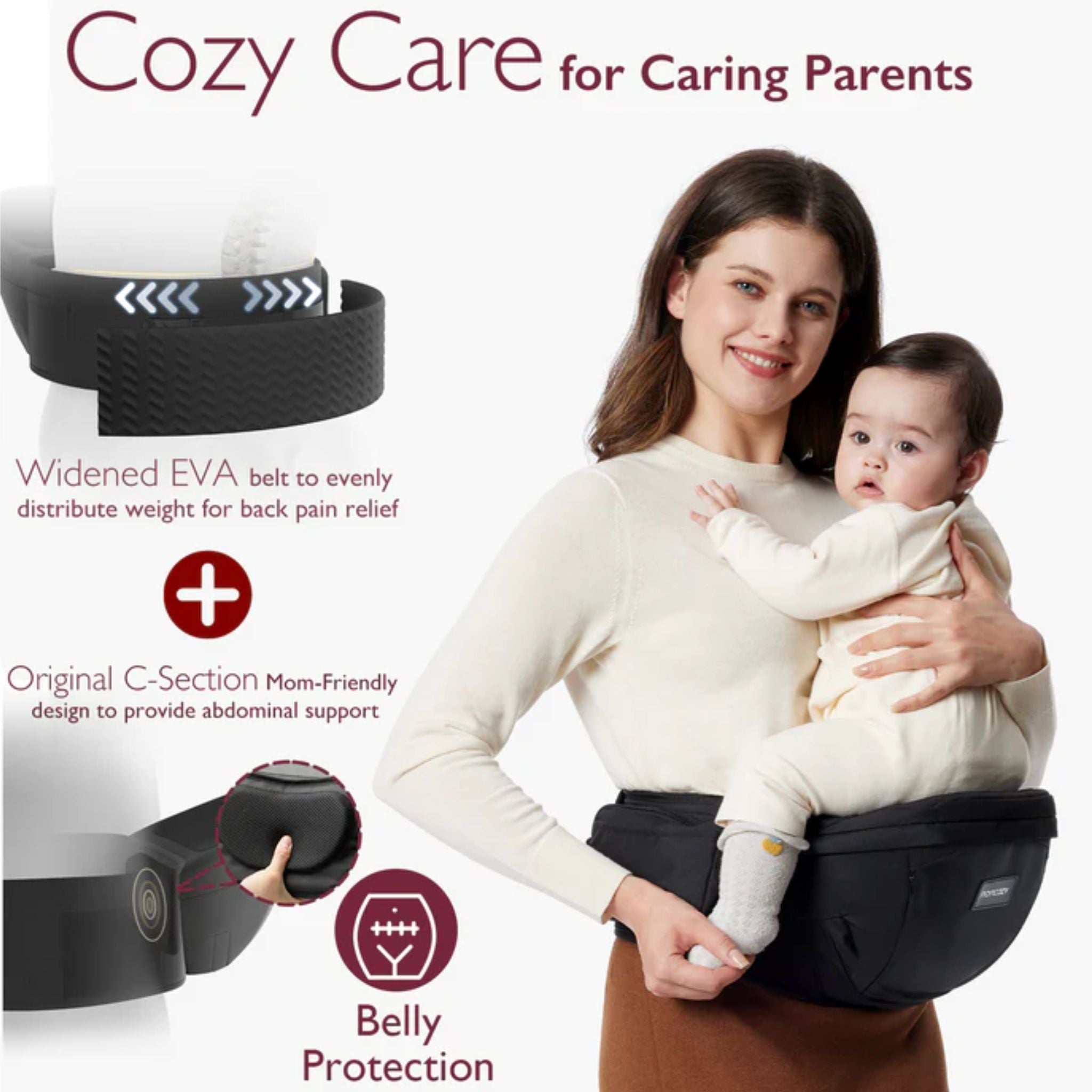 Momcozy Wander360 Hip Seat Carrier