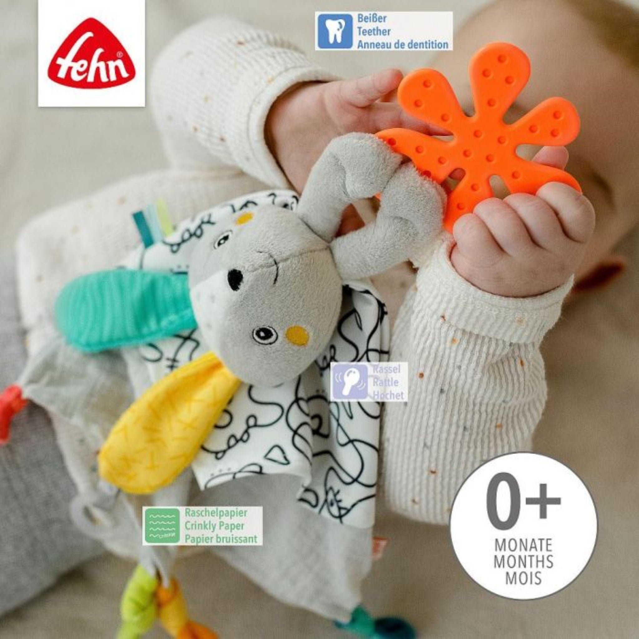 Fehn Activity Comforter Hare