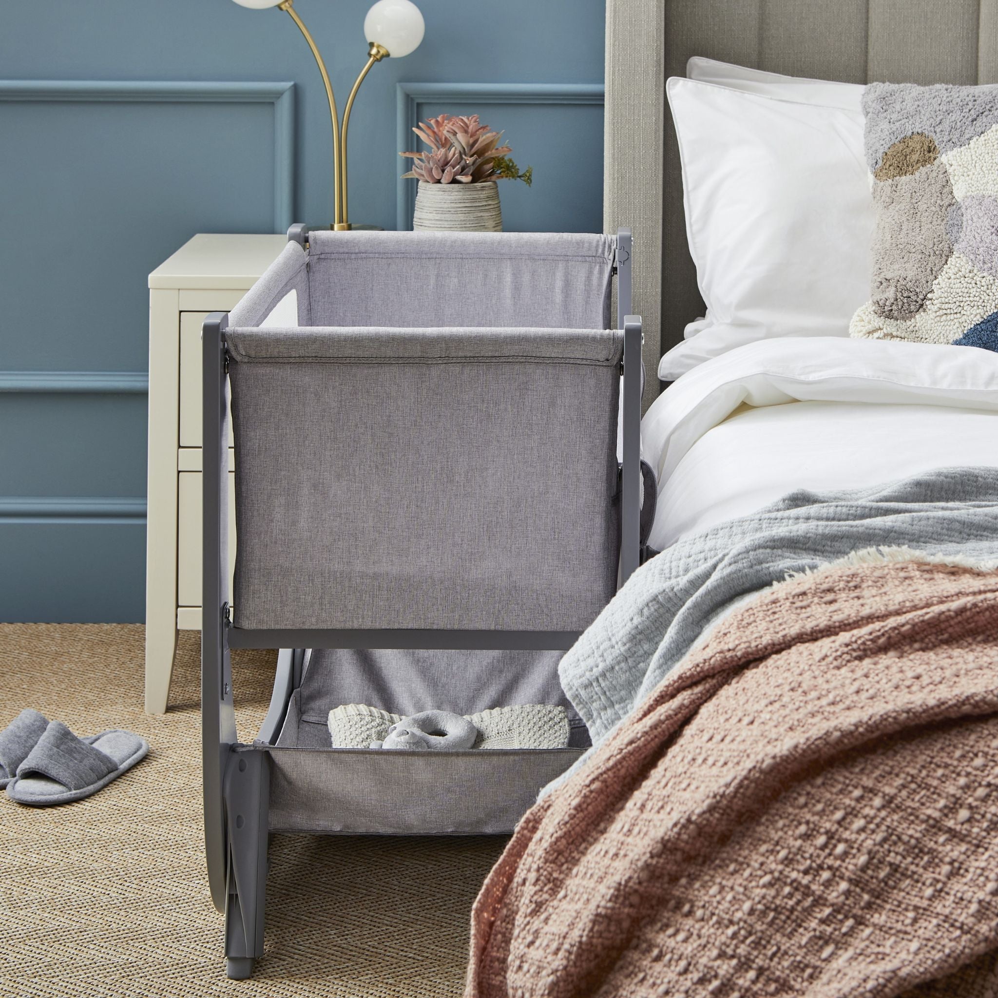 Shnuggle Air Lite Bedside Crib