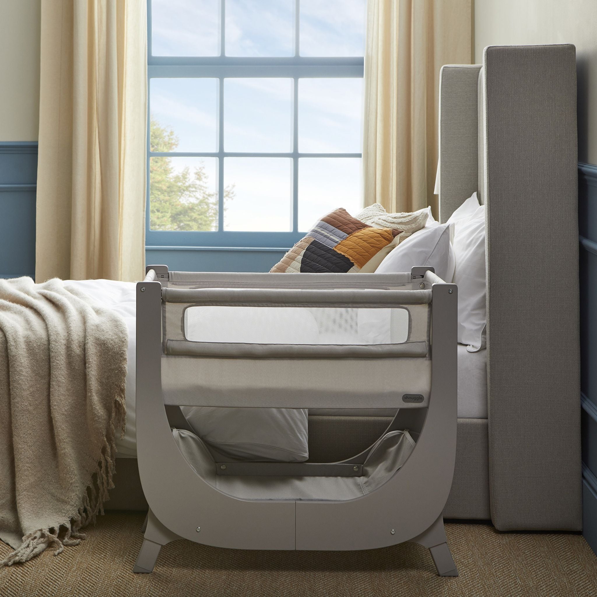 Shnuggle Air Lite Bedside Crib