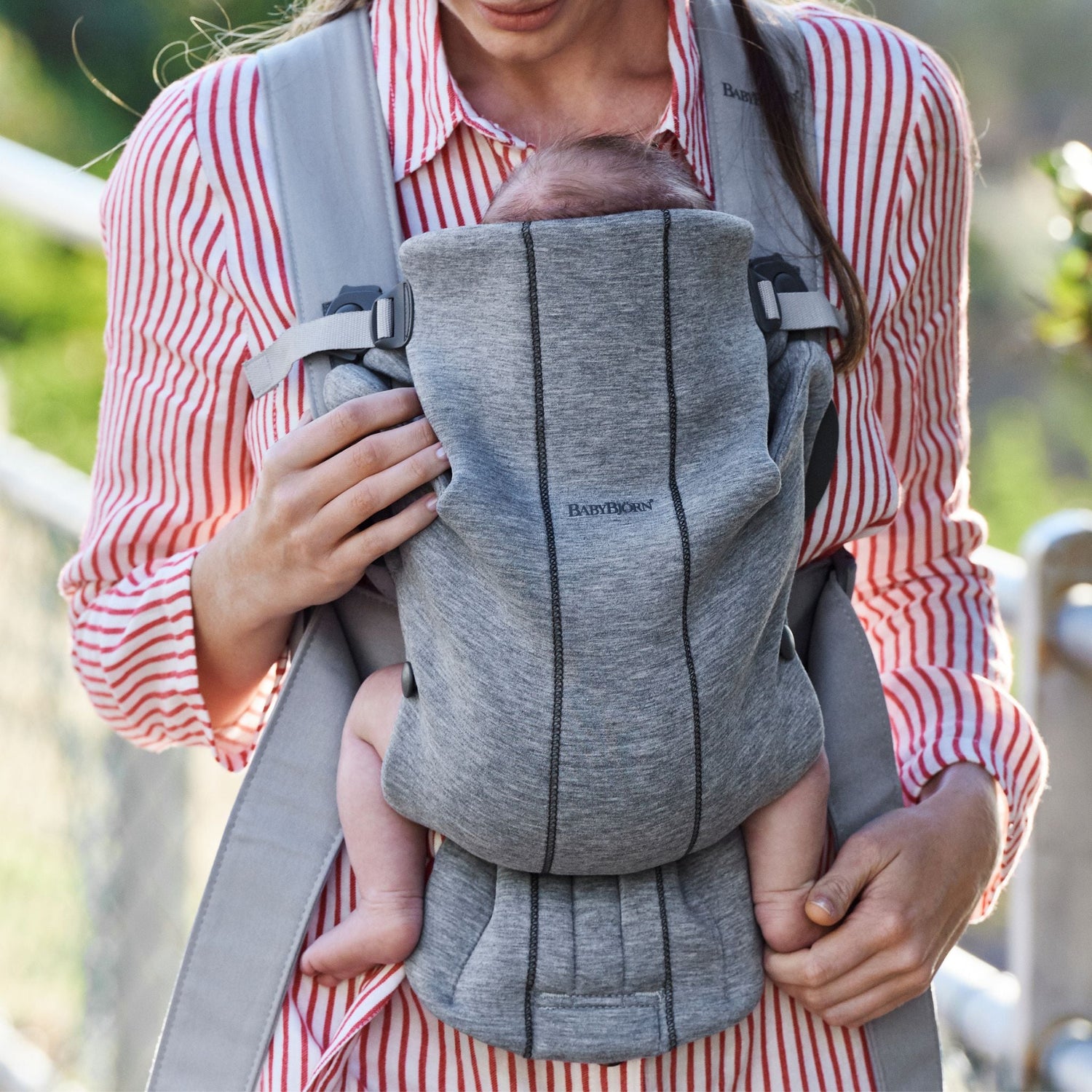 BabyBjörn Baby Carrier Mini, Jersey 3D