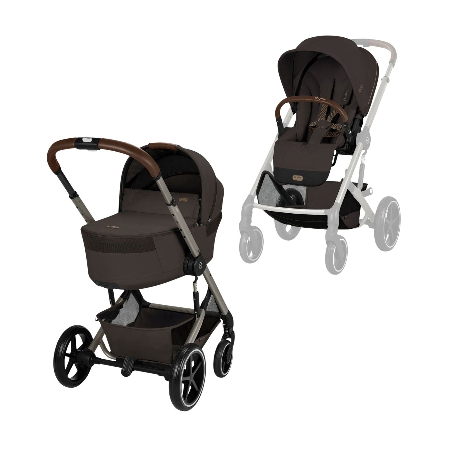 Cybex Balios S Lux &amp; Foldable Carry Cot