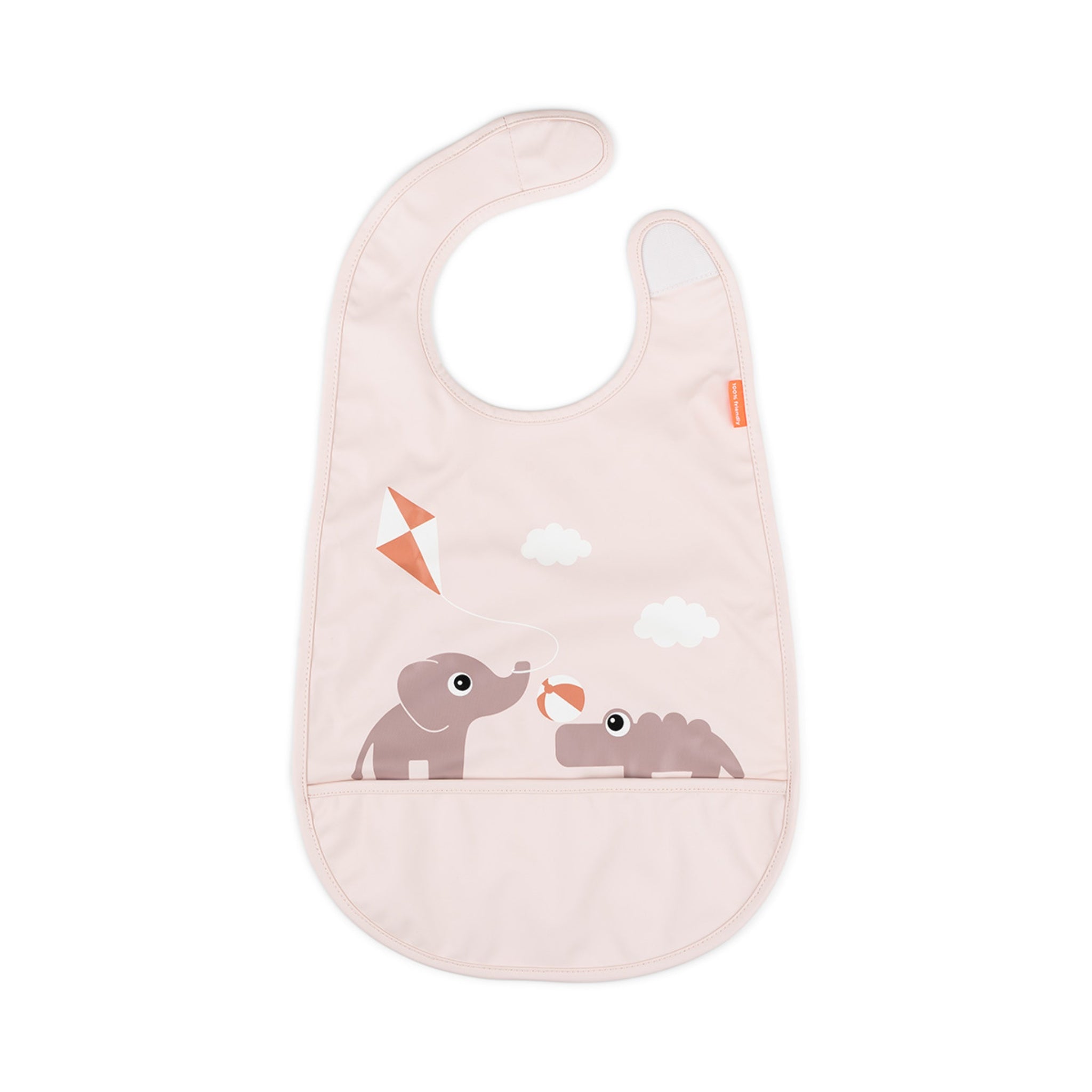 Donebydeer Bib With Velcro And Pocket Playground