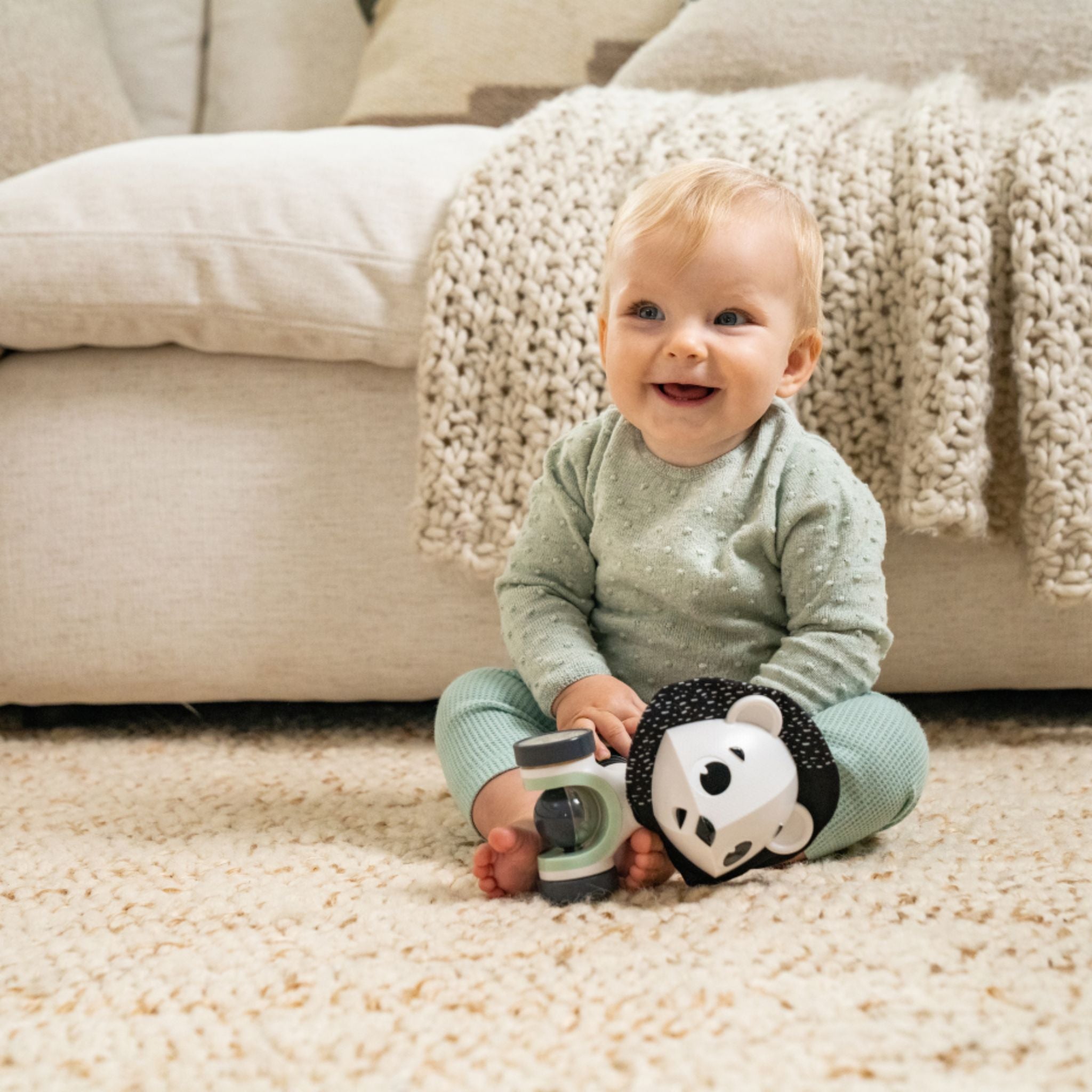 Tiny Love Black &amp; White Décor Rolling Toy