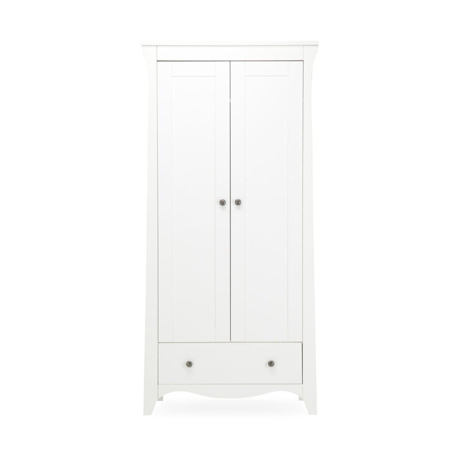 CuddleCo Clara 2 Door Double Wardrobe - Cashmere