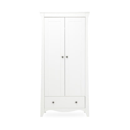 CuddleCo Clara 2 Door Double Wardrobe - Cashmere